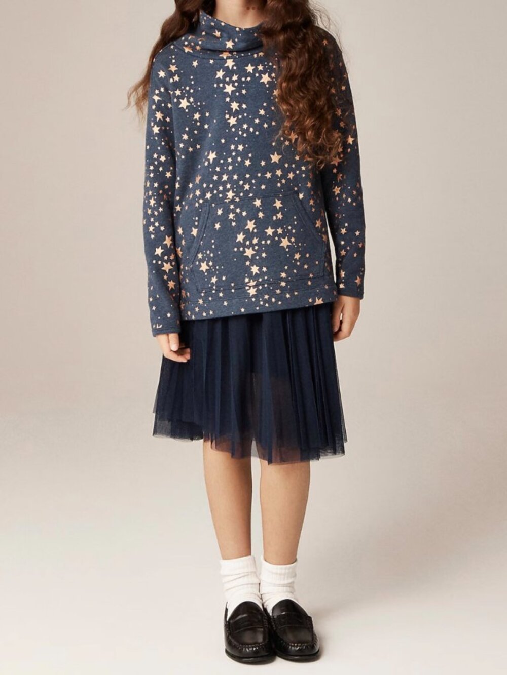 Crewcuts Navy Starry Sweatshirt